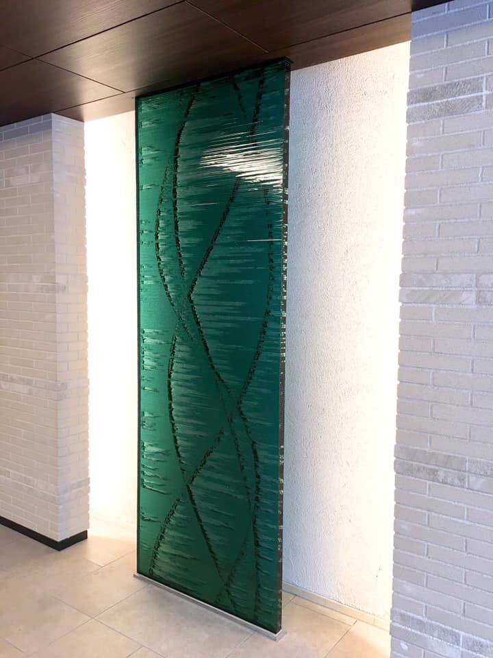 WORK-施工実績　名古屋マンション積層オブジェ